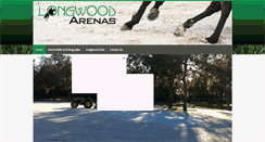 Desktop Screenshot of longwoodarenas.com
